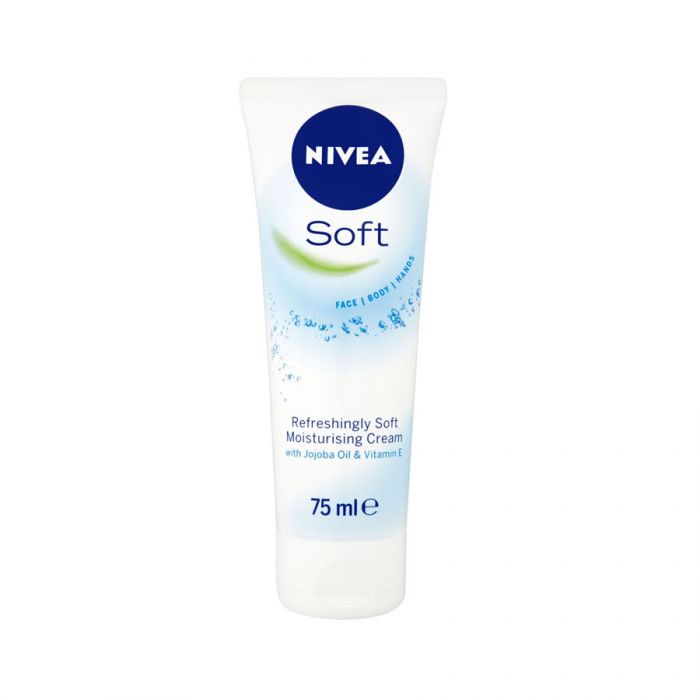 Nivea Soft Moisturiser Cream 75Ml <br> Pack size: 6 x 75ml <br> Product code: 224480