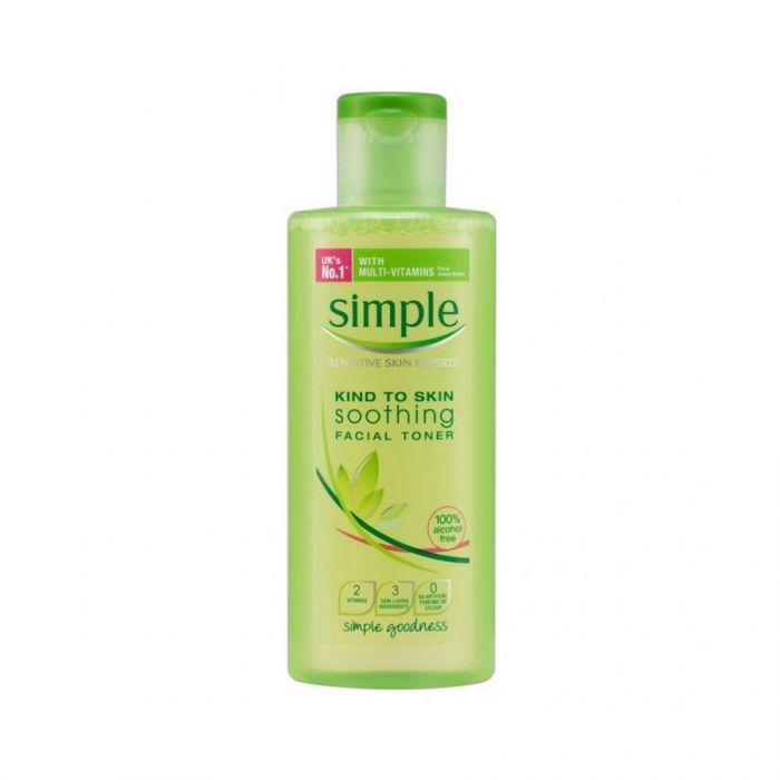 Simple Kind To Skin Soothing Facial Toner 200Ml <br> Pack size: 6 x 200ml <br> Product code: 226580