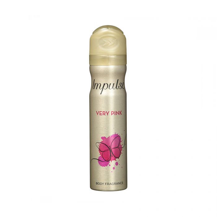 Impulse Body Spray Very Pink 75Ml <br> Pack size: 6 x 75ml <br> Product code: 271952