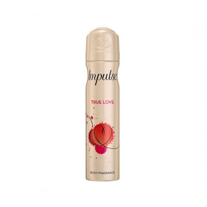 Impulse Body Spray True Love 75Ml <br> Pack size: 6 x 75ml <br> Product code: 271961