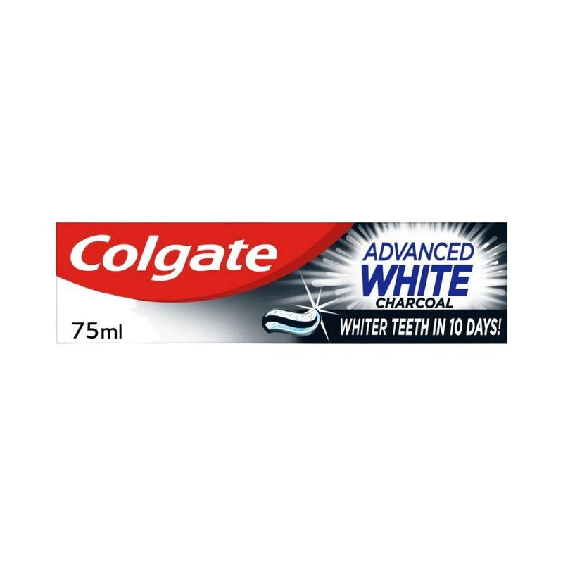 Colgate Toothpaste Advance Whitening Charcoal 75ml PM£2 <br> Pack size: 6 x 75ml<br> Product code: 282736