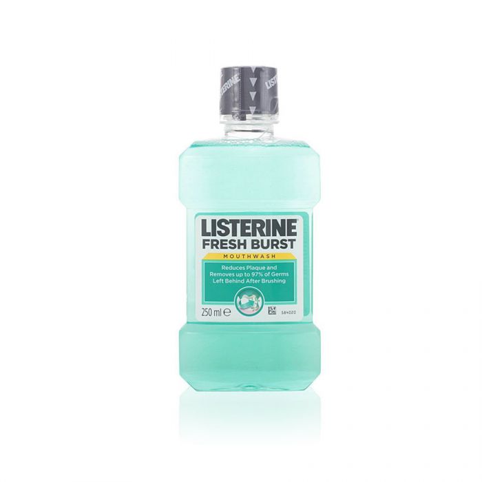 Listerine Mouthwash Fresh Burst 250Ml <br> Pack size: 6 x 250ml <br> Product code: 294731