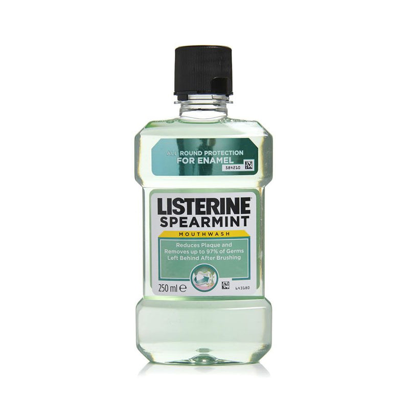 Listerine Mouthwash Spearmint 250Ml <br> Pack Size: 6 x 250ml <br> Product code: 294734