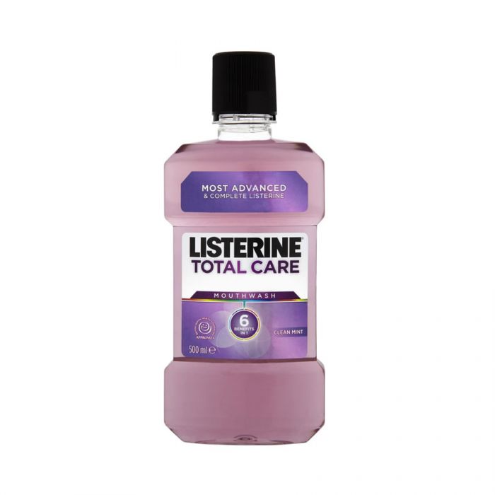 Listerine Mouthwash Total Care 500Ml <br> Pack size: 6 x 500ml <br> Product code: 294750