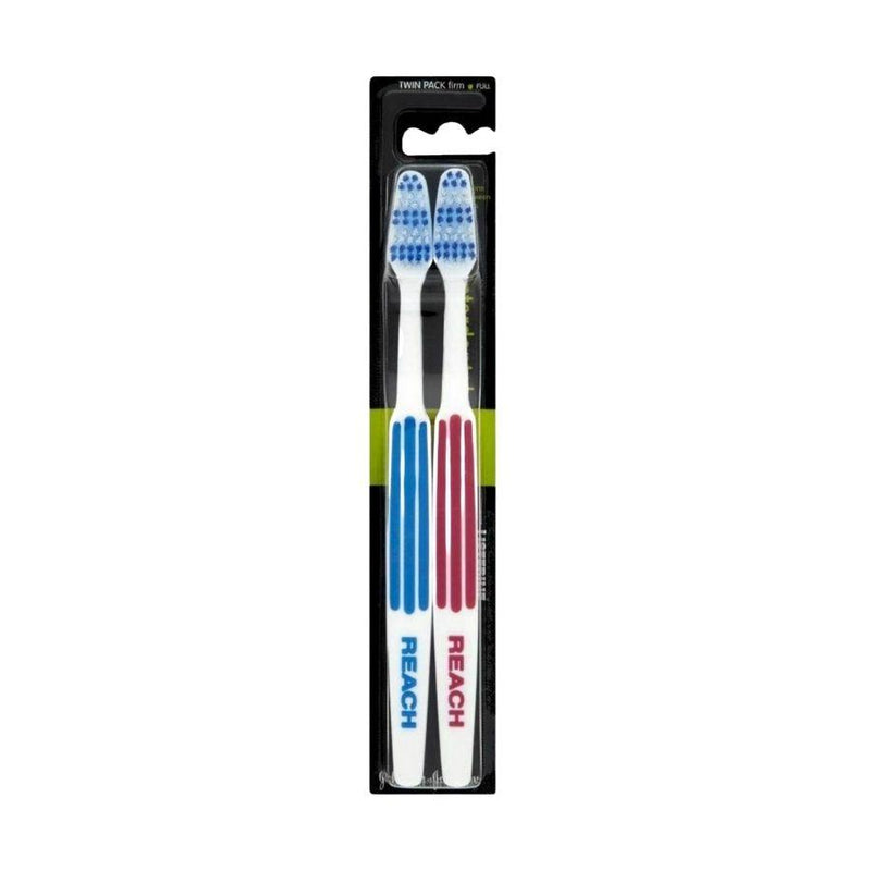 Reach Toothbrush Listerine Interdental Firm (Twin) <br> Pack size: 12 x 2's <br> Product code: 301990