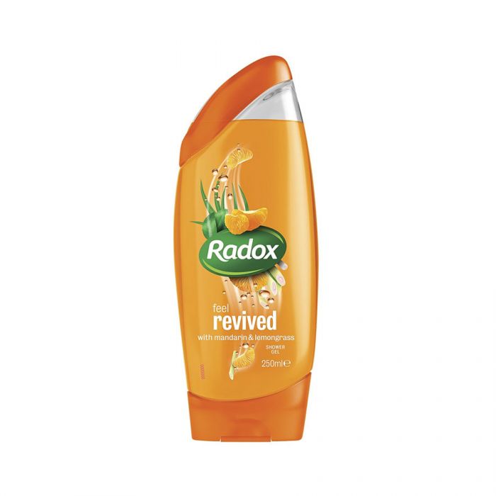 Radox Shower Gel Revived 250Ml <br> Pack size: 6 x 250ml <br> Product code: 316323