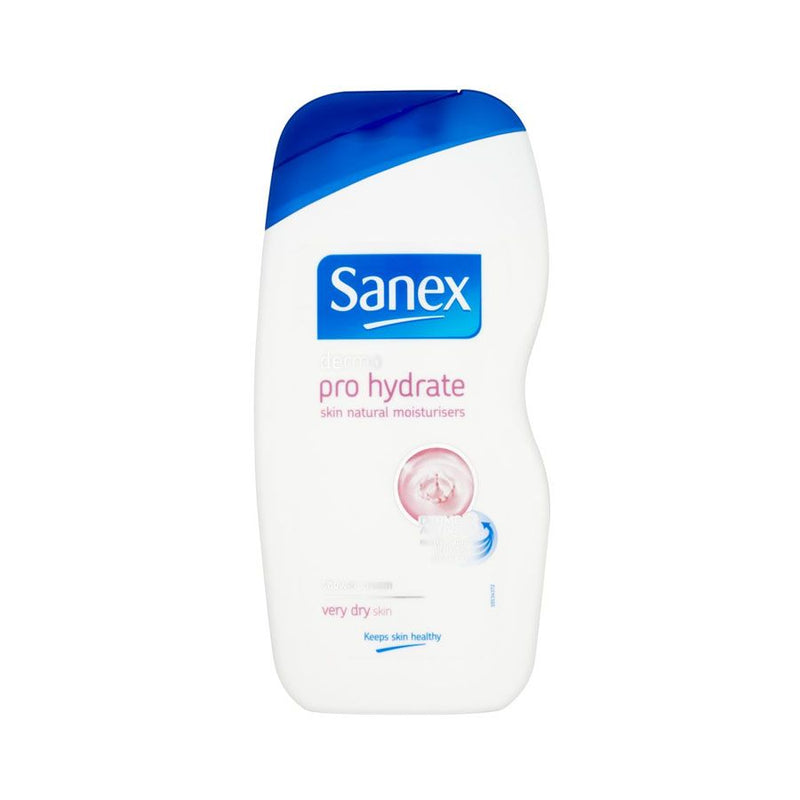 Sanex Shower Pro Hydrate 500Ml <br> Pack Size: 6 x 500ml <br> Product code: 316665