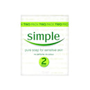Simple Bath Soap Twin Pack 125G <br> Pack Size: 24 x 125g <br> Product code: 336110