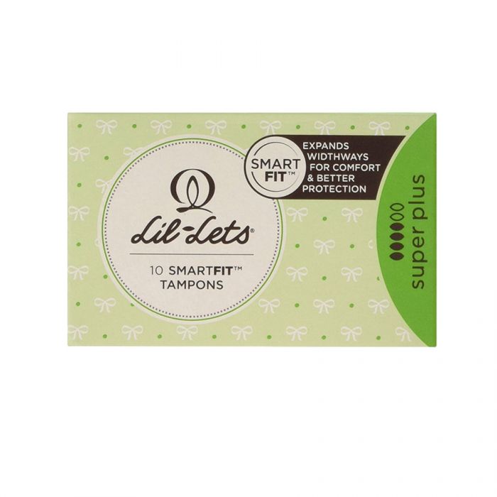 Lil-Lets Tampons Super Plus 10S <br> Pack size: 8 x 10s <br> Product code: 344500