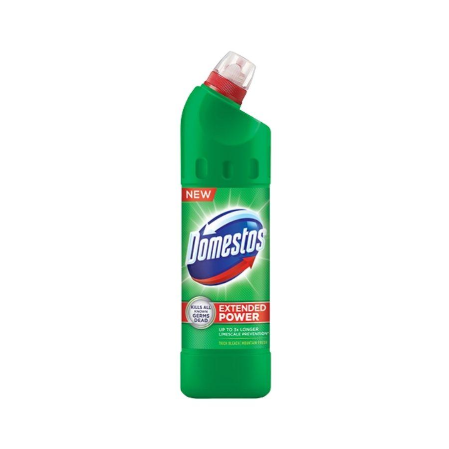 Domestos Bleach Mountain Fresh 750ml Pack size 9 x 750ml Product code
