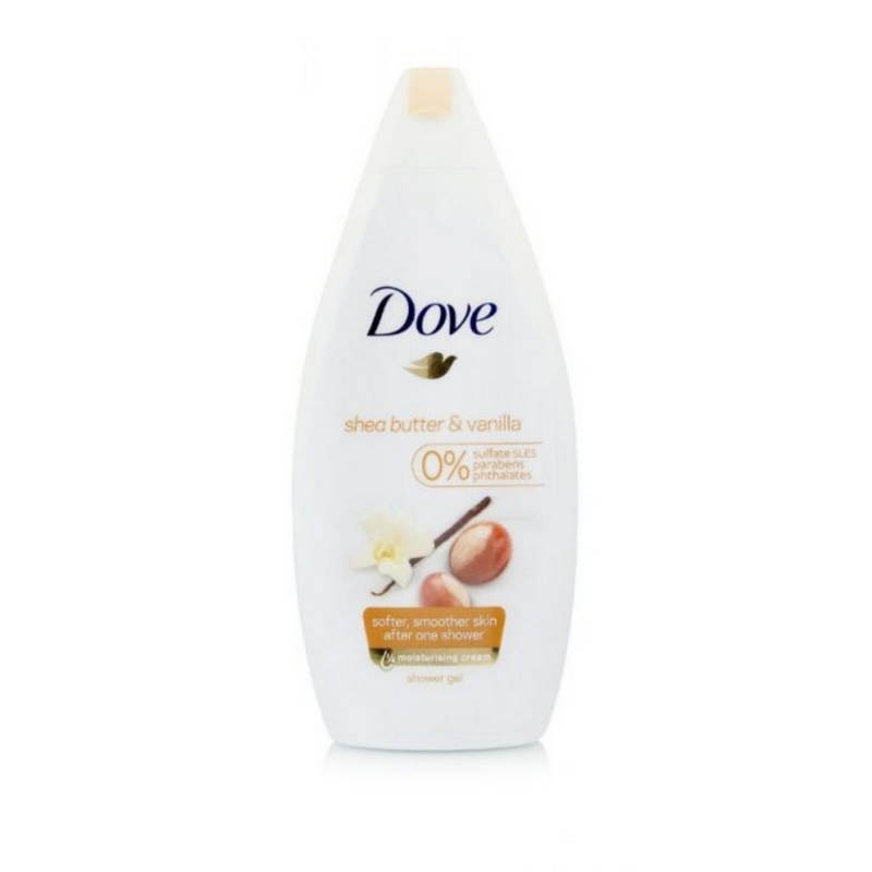 Dove Bodywash 250Ml Shea Butter <br> Pack Size: 6 x 250ml <br> Product code: 312781
