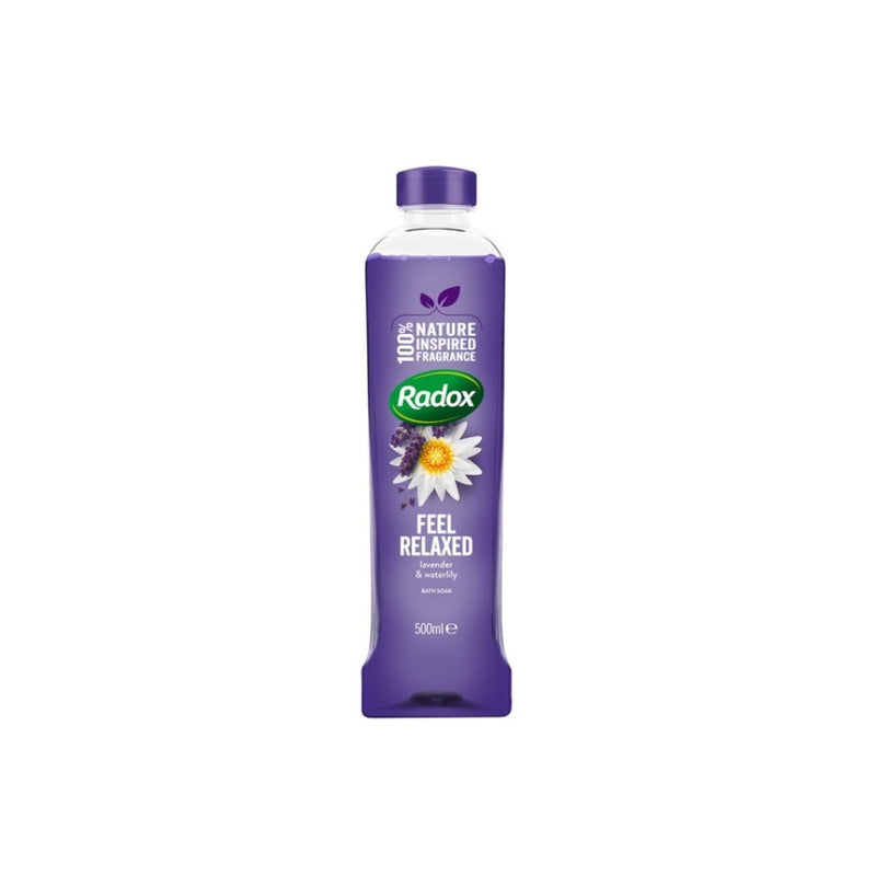 Radox Bath Soak Feel Relaxed 500ml <br> Pack size: 6 x 500nl <br> Product code: 316250