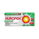 Nurofen Express Liq Caps 200Mg 16's <br> Pack Size: 6 x 16s <br> Product code: 174823