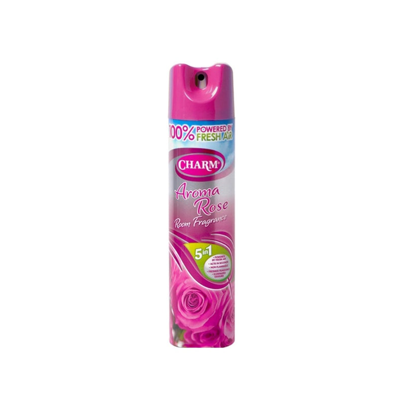 Charm Room Fragrance Aroma Rose 240ml  <br> Pack size: 12 x 240ml <br> Product code: 543120