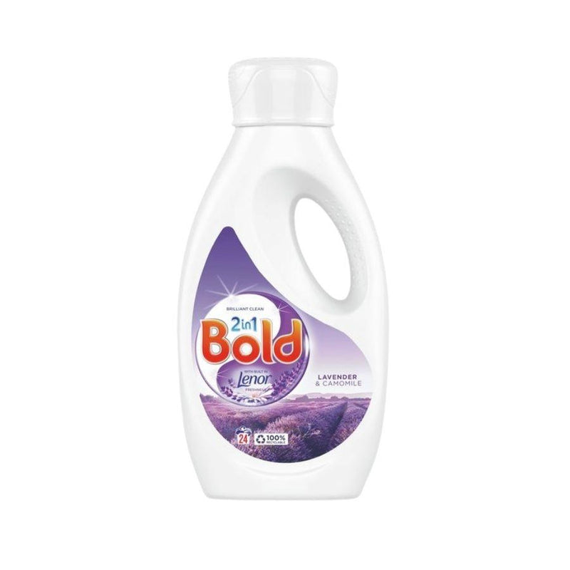 Bold Liquid 24 Washes Lavender & Camomile 840ml <br> Pack size: 4 x 840ml <br> Product code: 482204
