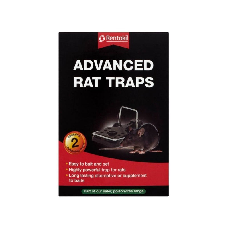 Rentokil Advanced Rat Traps 2s <br> Pack size: 6 x 2s <br> Product code: 364442