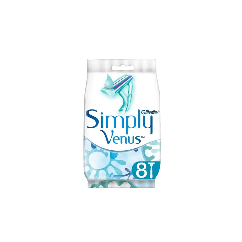 Gillette Simply Venus Disposable Razors 8s <br> Pack size: 4 x 8s <br> Product code: 252491