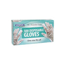 Caterpack Disposable Gloves One Size 500's <br> Pack size: 1 x 500's <br> Product code: 354117