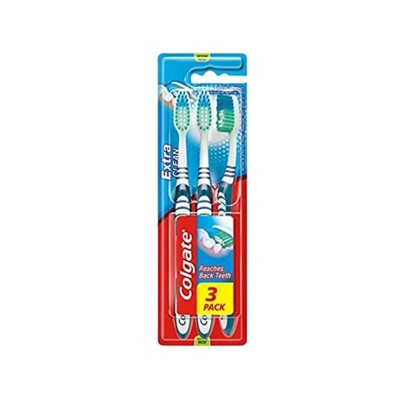 Colgate Toothbrush Extra Cleam Medium Triple Pack <br> Pack Size: 12 x 3's <br> Product code: 300940