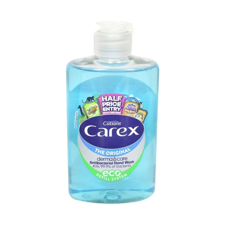 Carex Hand Wash Original (Flip Top) 250ml <br> Pack size: 6 x 250ml <br> Product code: 332373