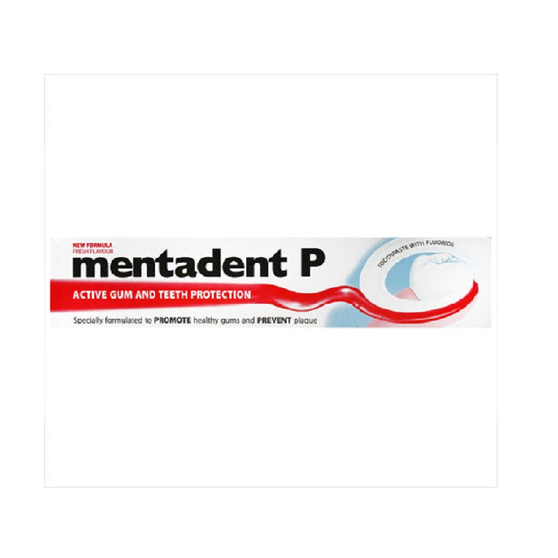 Mentadent P Toothpaste 100Ml Regular <br> Pack size: 12 x 100ml <br> Product code: 285310