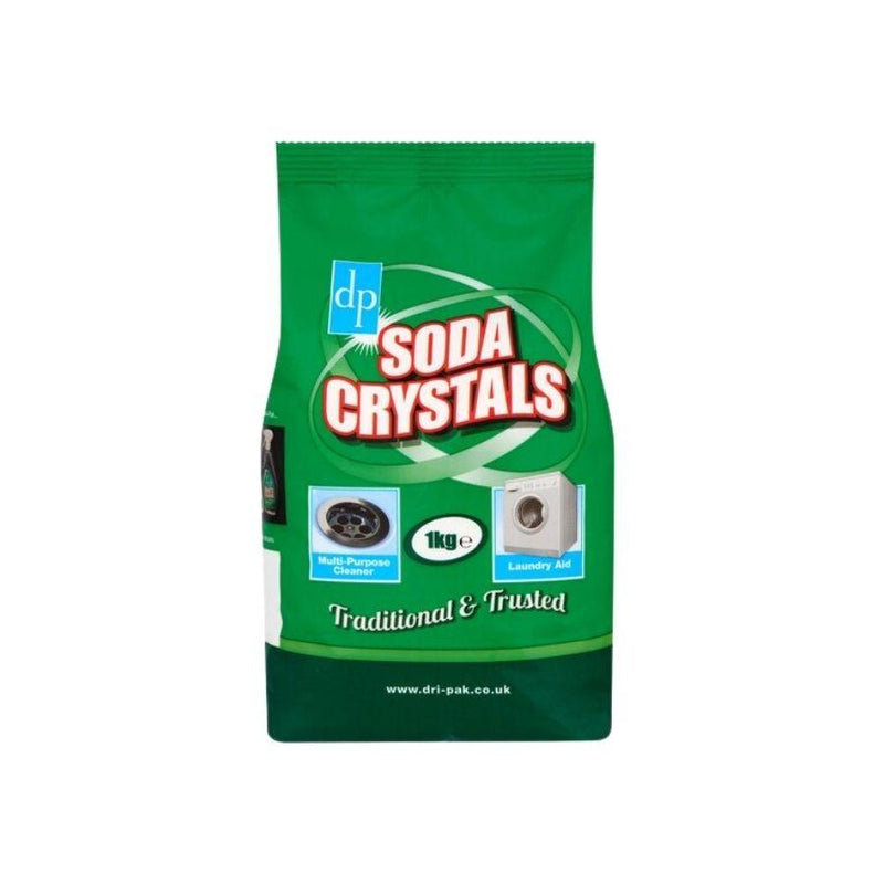 Dri Pak Soda Crystals, 1kg - Multi-Purpose Cleaning For Home, Kitchen & Patio