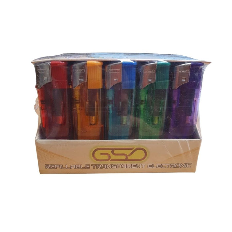 Gsd Electronic Lighters <br> Pack size: 50 x 1 <br> Product code: 146113