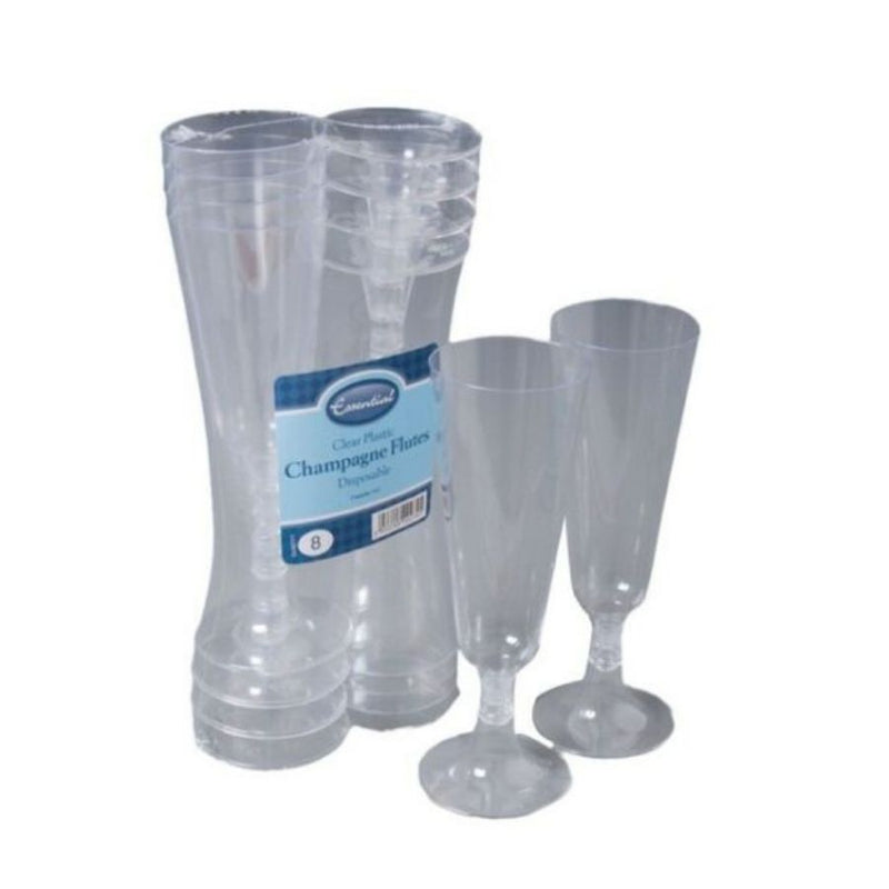 Essential Champagne Glasses 8's <br> Pack size: 1 x 8's <br> Product code: 433053