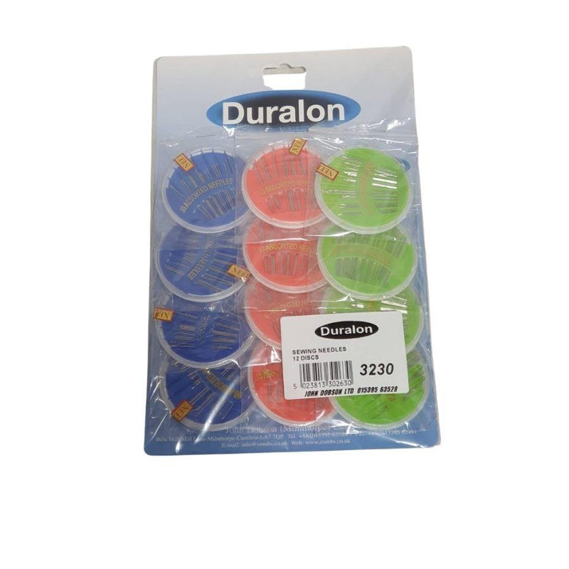 Duralon Sewing Needles 30's <br> Pack size: 12 x 30's <br> Product code: 398861