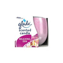 Glade Candle Relaxing Zen <br> Pack size: 6 x 1 <br> Product code: 544750