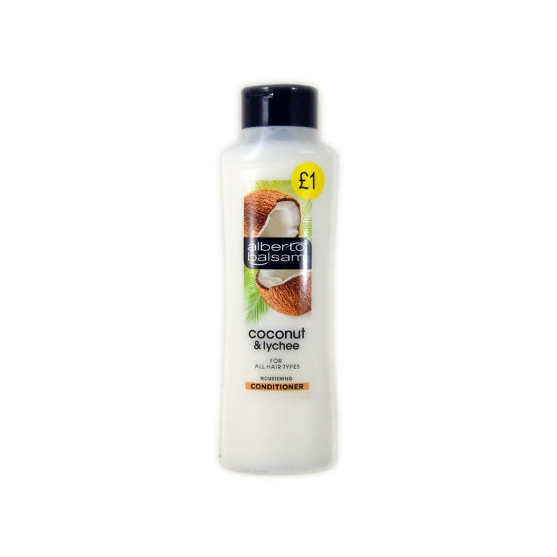 Alberto Balsam Conditioner Coconut & Lychee 350ml (PM £1) <br> Pack size: 6 x 350ml <br> Product code: 180552