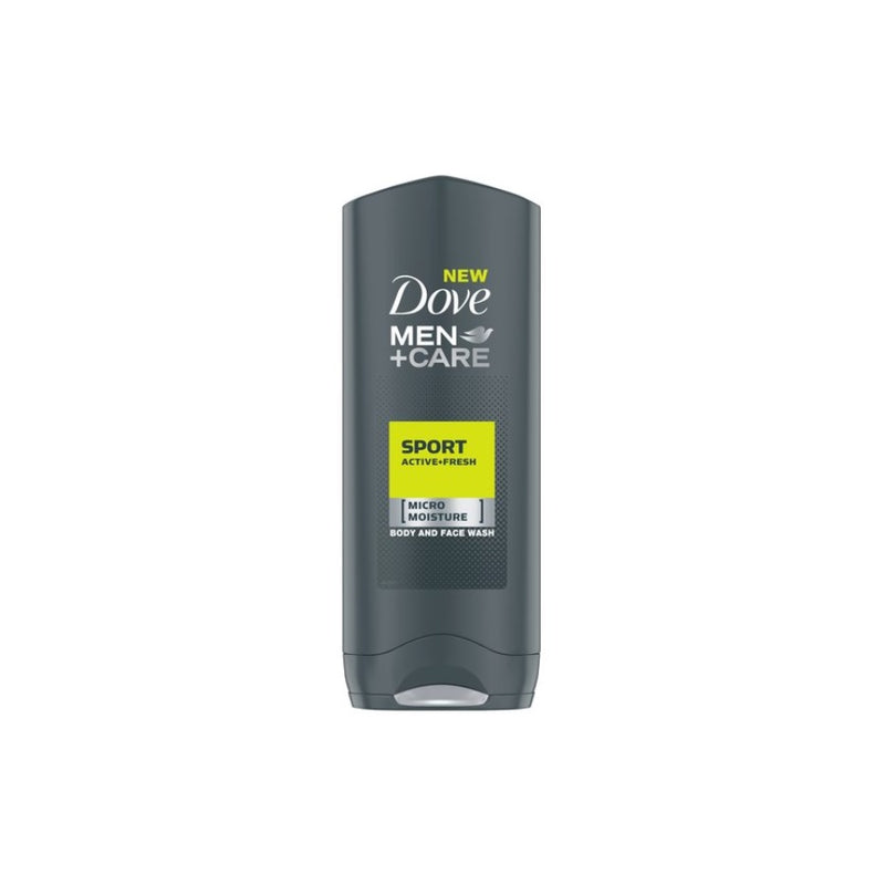 Dove Mens Shower Gel Sport Active Fresh 250ml <br> Pack size: 6 x 250ml <br> Product code: 312890