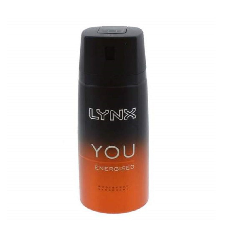 Lynx Bodyspray 150Ml You Energised <br> Pack size: 6 x 150ml <br> Product code: 272875