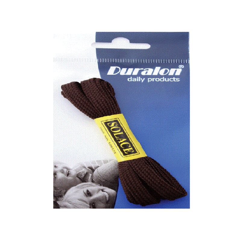 Shoe Laces Brown Duralon <br> Pack size: 24 x 1 <br> Product code: 516050