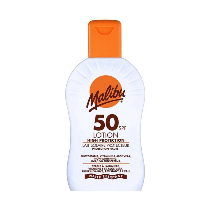 Malibu Lotion SPF50 200ml <br> Pack size: 6 x 200ml <br> Product code: 224712