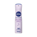 Nivea Female Deodorant Double Effect 48h 150ml <br> Pack size: 6 x 150ml <br> Product code: 273903