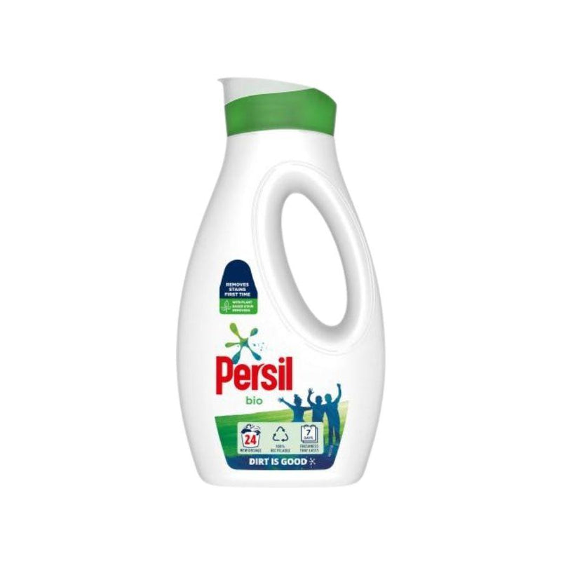 Persil Liquid 24 Washes Bio 648ml PM£4.29 <br> Pack size: 3 x 648ml <br> Product code: 485476