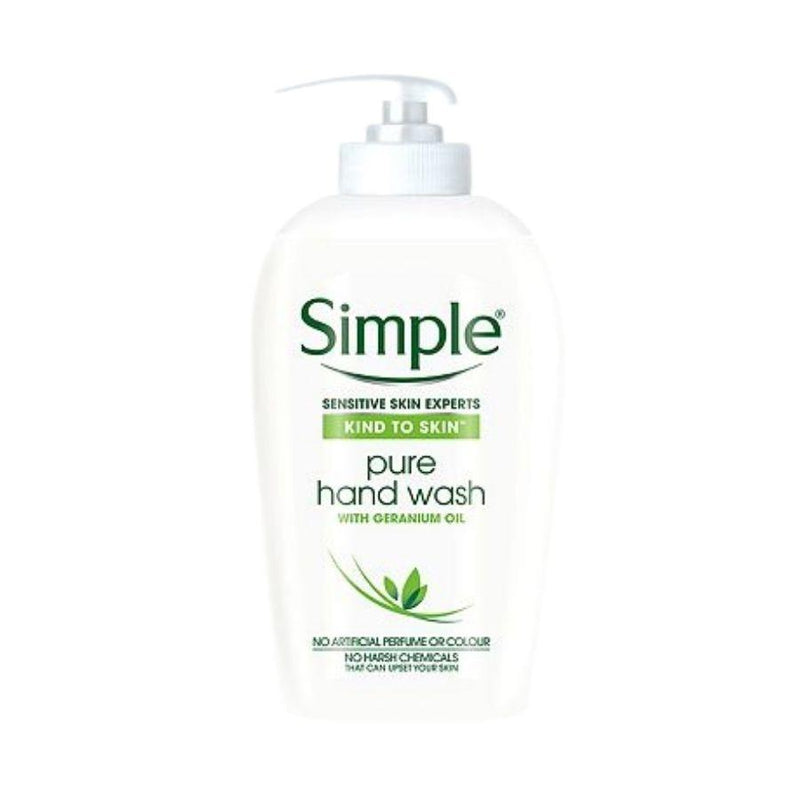 Simple Handwash Pure 250ml <br> Pack size: 6 x 250ml <br> Product code: 336072
