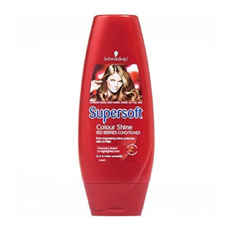 Schwarzkopf Supersoft Conditioner 250Ml Colour Shine <br> Pack size: 6 x 250ml <br> Product code: 185686