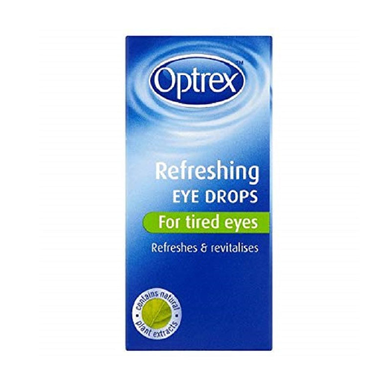 Optrex Refreshing Eye Drops for Tired Eyes 10ml <br> Pack size: 6 x 10ml <br> Product code: 155210