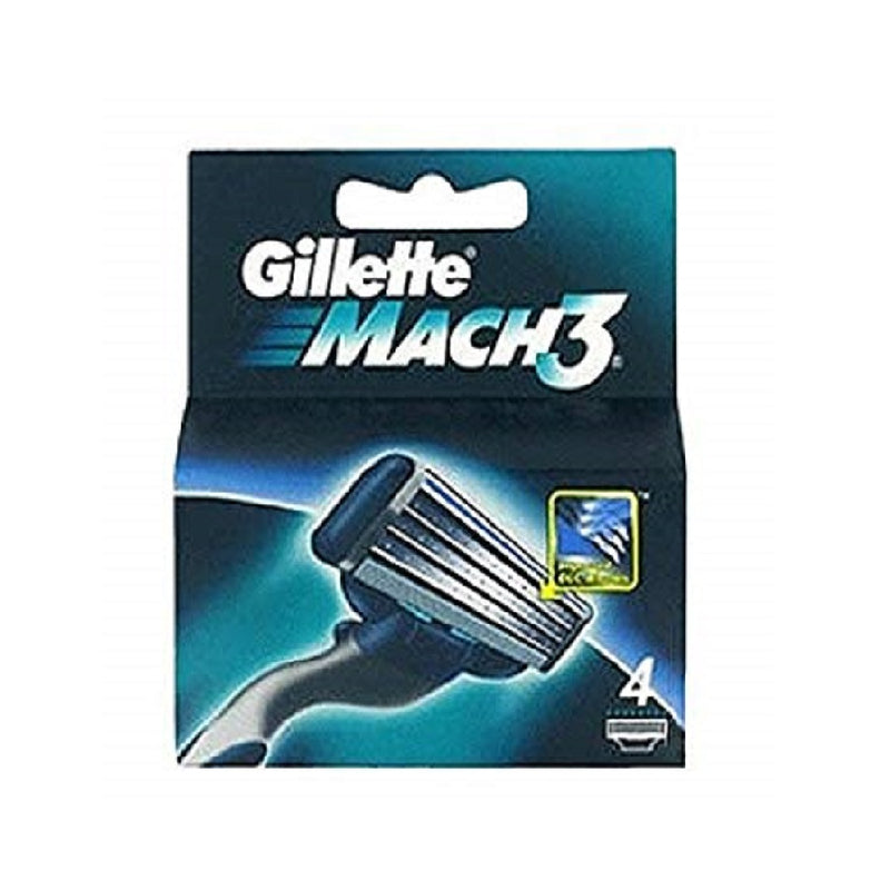 Gillette Mach 3 Blades 4'S <br> Pack size: 10 x 4s <br> Product code: 252249