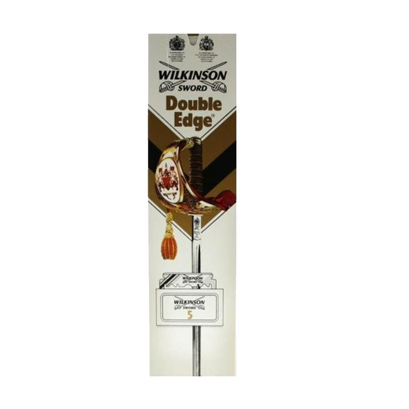 Wilkinson Sword Double Edge x 5 Blades <br> Pack size: 20 x 5s <br> Product code: 253710