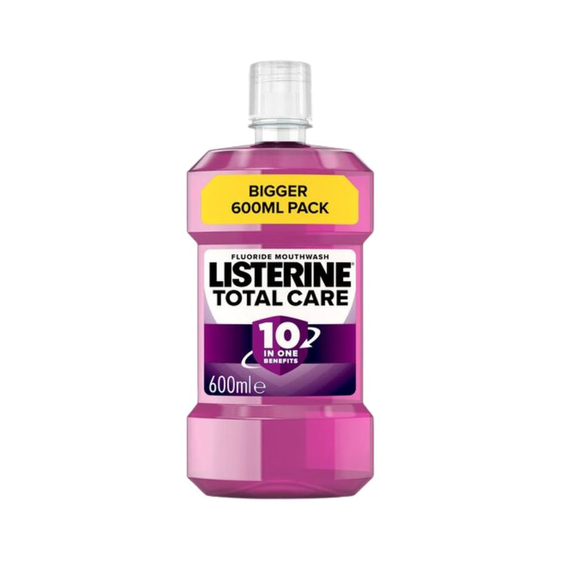 Listerine Mouthwash Total Care 600ml Pack size 6 x 600ml Product code