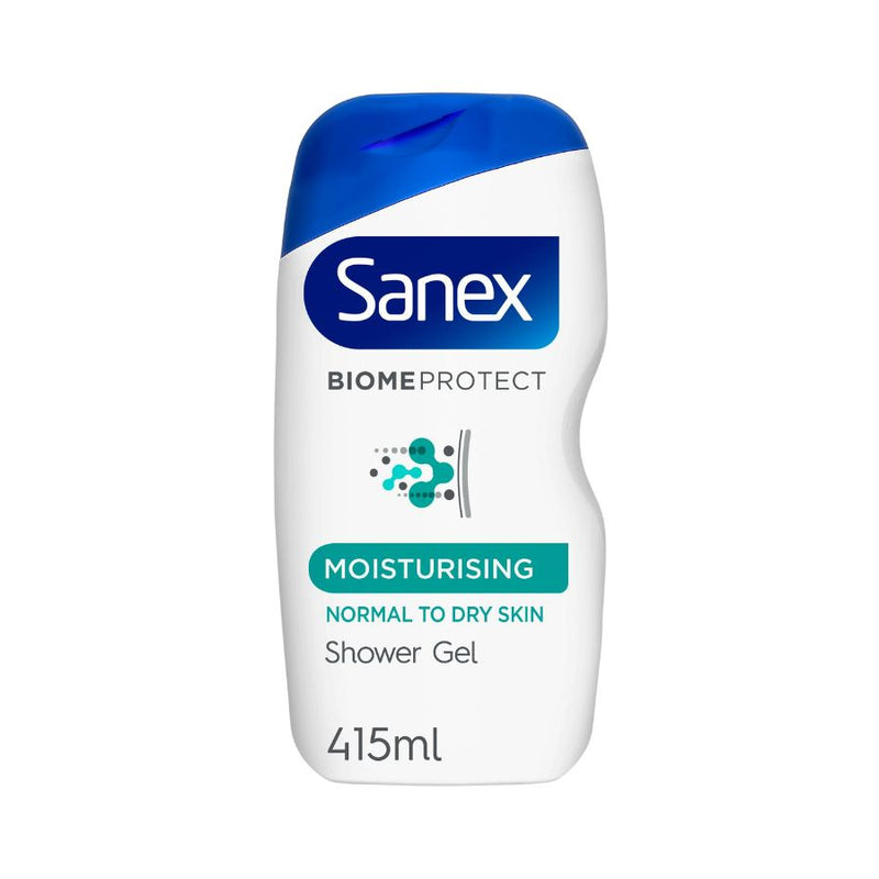 Sanex Dermo Moisturising Shower Gel 415ml <br> Pack size: 6 x 415ml <br> Product code: 335604