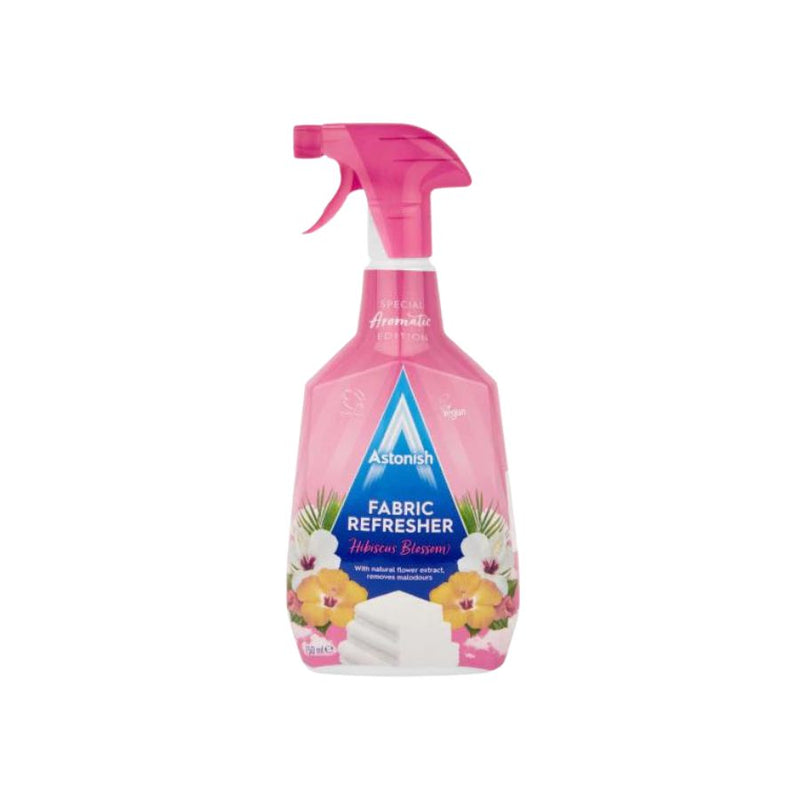 Astonish Fabric Refresher Pink Spray 750ml <br> Pack size: 12 x 750ml <br> Product code: 551780