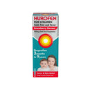 Nurofen For Children Cold, Pain & Fever Strawberry 100ml<br> Pack size: 6 x 100ml <br> Product code: 174803