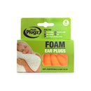 Hush Plugz Foam Earplugs  <br> Pack size: 6 x 4 <br> Product code: 131322