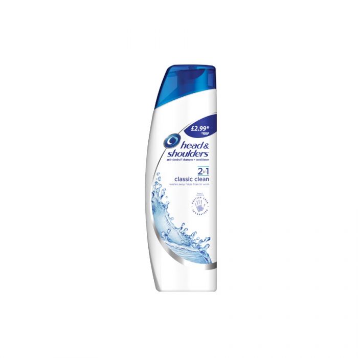 Head & Shoulders 2 In 1 Classic Clean 225Ml (Pm £2.99) <br> Pack size: 6 x 225ml <br> Product code: 173971