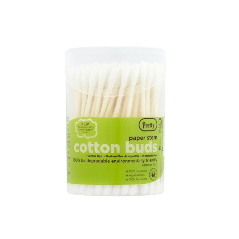 Pretty Cotton Buds Paper Stem (Flip Top) 100's <br> Pack size: 12 x 100s <br> Product code: 230602