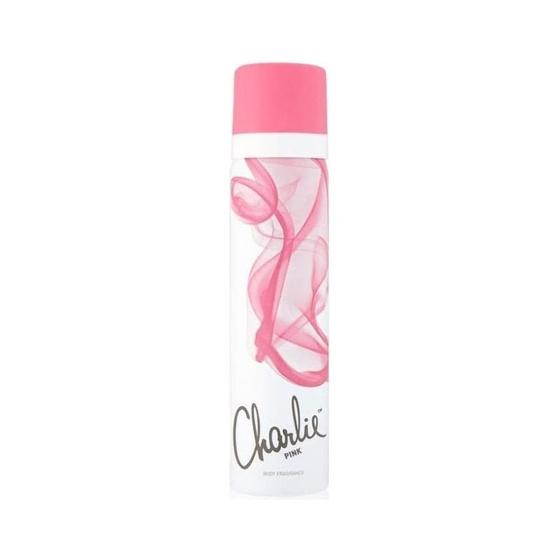 Charlie Body Spray Pink 75Ml <br> Pack Size: 6 x 75ml <br> Product code: 270950